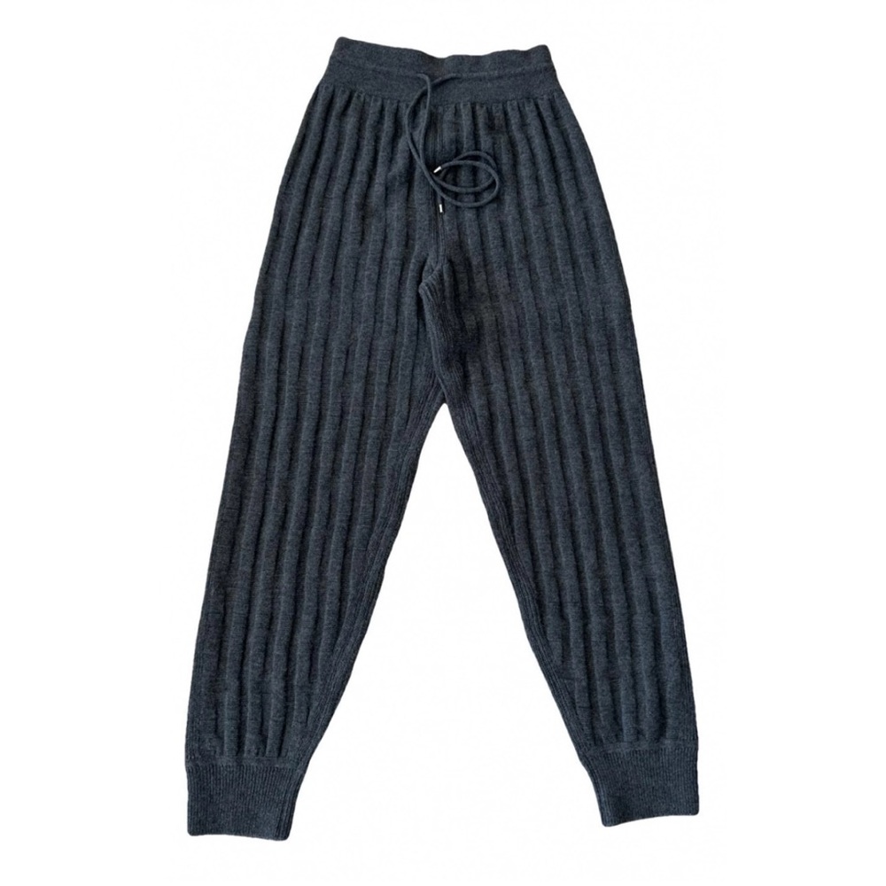 Hermes Wool Joggers Grey 38 Size Like New
